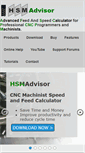 Mobile Screenshot of hsmadvisor.com