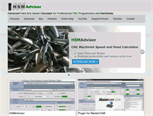 Tablet Screenshot of hsmadvisor.com